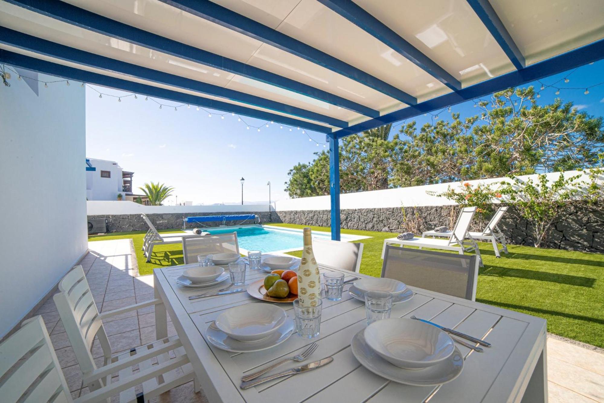Beautiful Detached Lanzarote Villa 3 Bedrooms Villa Stacruz Bay Stunning Views Close To Amenities Playa Blanca Eksteriør billede